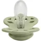 Set 2 suzete simetrice din silicon BIBS Infinity Ivory/Sage (6-18 luni) foto