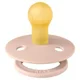 Set 3 suzete BIBS Colour Blush Latex, tetina rotunda, simetrica & anatomica (0-6 luni) foto