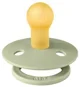 Set 3 suzete BIBS Colour Sage Latex, tetina rotunda, simetrica & anatomica (0-6 luni) foto