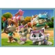 Puzzle Trefl 4 in 1 Echipa pisicilor foto