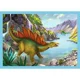 Puzzle Trefl 4 in 1 Dinozauri unici foto