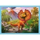 Puzzle Trefl 4 in 1 Dinozauri unici foto