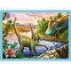 Puzzle Trefl 4 in 1 Dinozauri unici foto