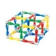 Set de constructie magnetic Blocki, 124 el.