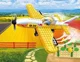 Set de constructie Blocki Avionul fermierului, 146 el.