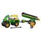 Set de constructie Blocki Tractor cu remorca, 164 el.