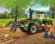 Set de constructie Blocki Tractor cu plug, 85 el.