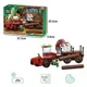 Set de constructie Blocki MyFarm Camion Forestier