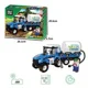Set de constructie Blocki MyFarm Tractor cu rezervor de ingrasaminte