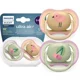 Suzete din silicon Philips Avent Ultra Air Girl (0-6 luni), 2 buc. foto