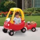 Remorca rosie Little Tikes pentru Cozy Coupe