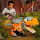 Jucarie interactiva Tiranozaur cu RC T-REX Strike Little Tikes