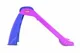 Primul meu Tobogan pliabil Little Tikes Roz