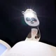 Lanterna- Semn de carte flexibil Flexilight Rechargeable USB, Panda foto