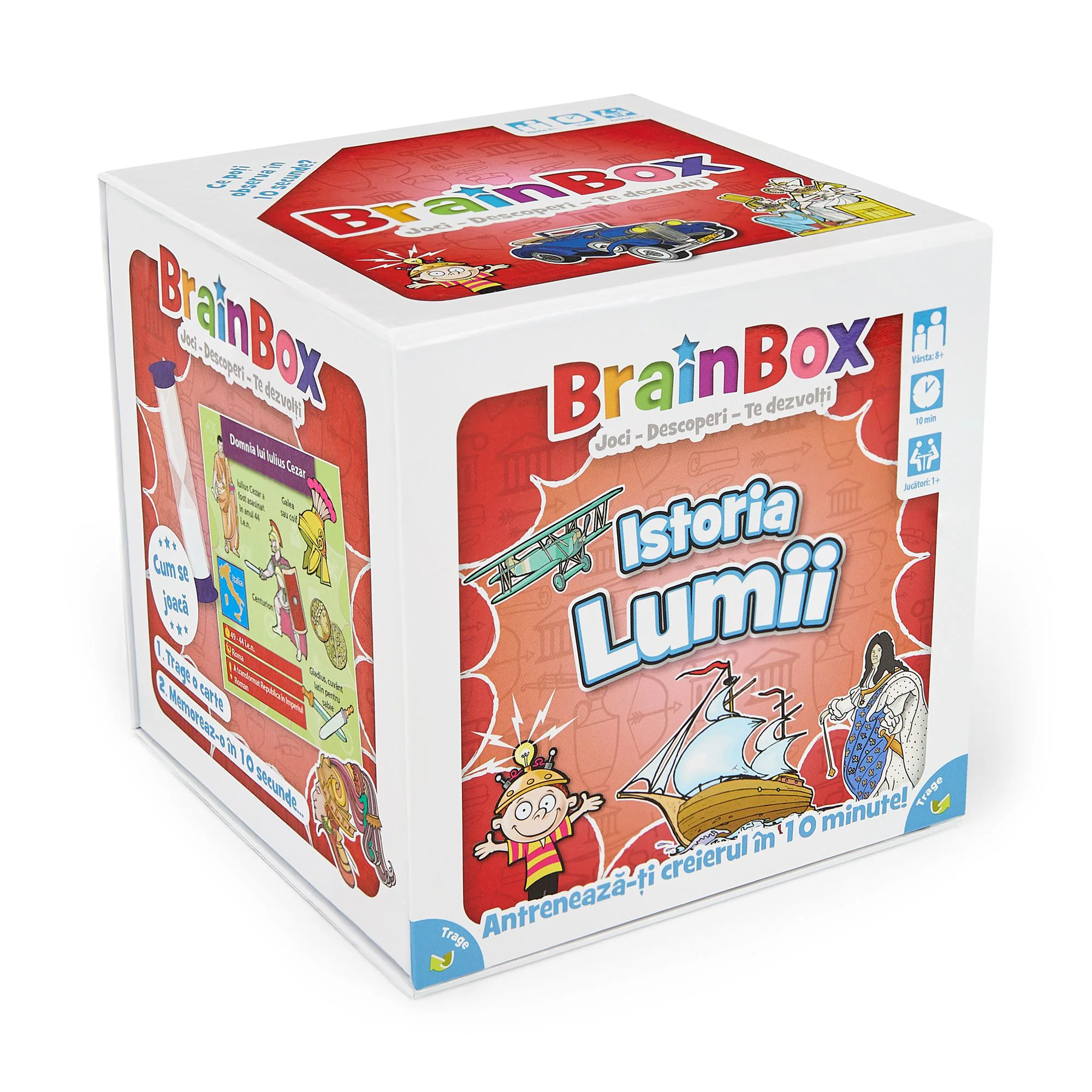 Joc educativ BrainBox Istoria lumii