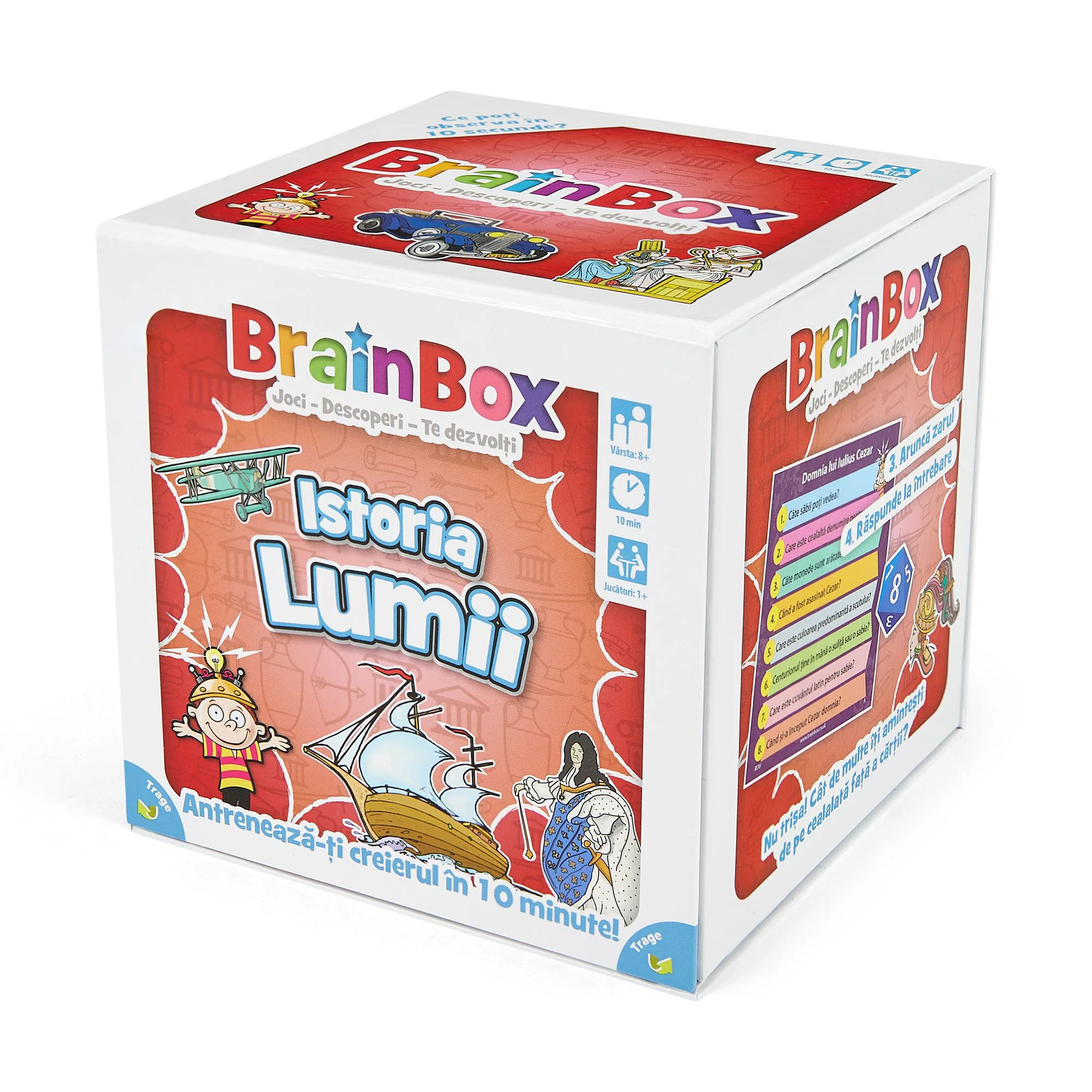 Joc educativ BrainBox Istoria lumii