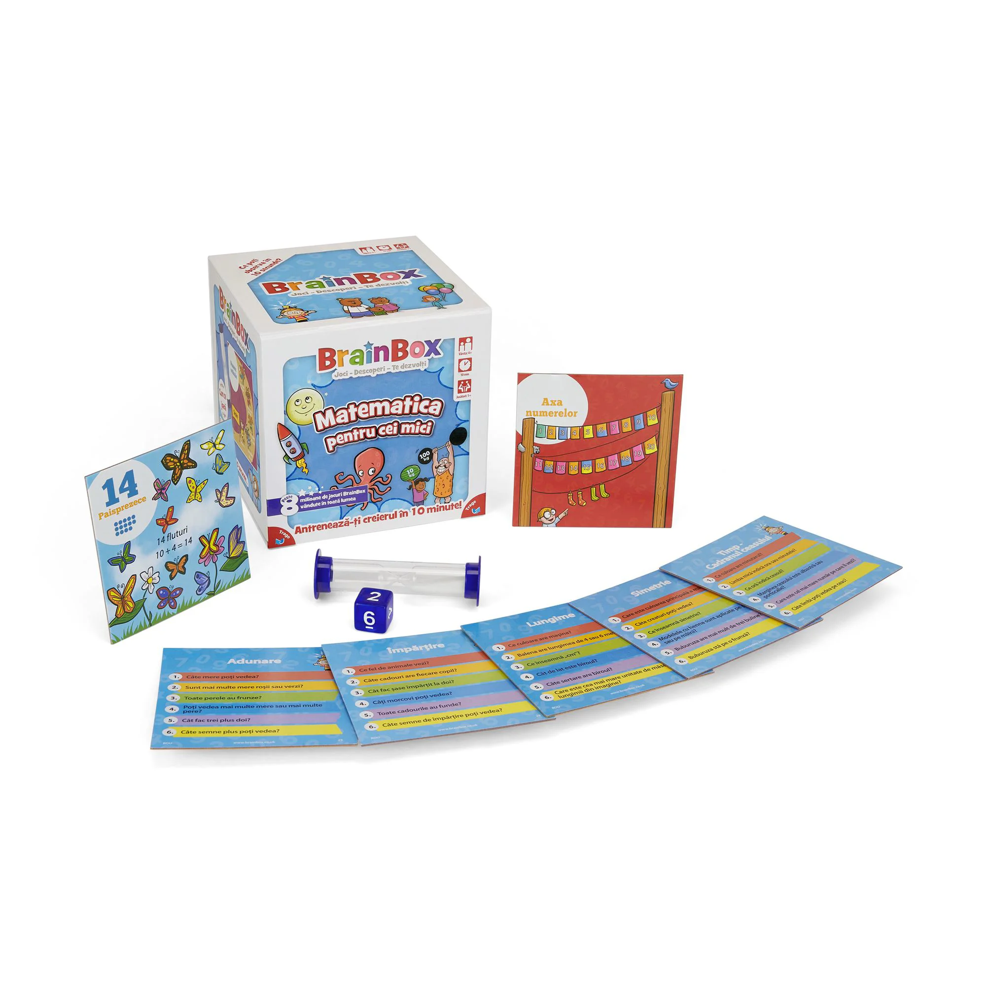 Joc educativ BrainBox Matematica pentru cei mici
