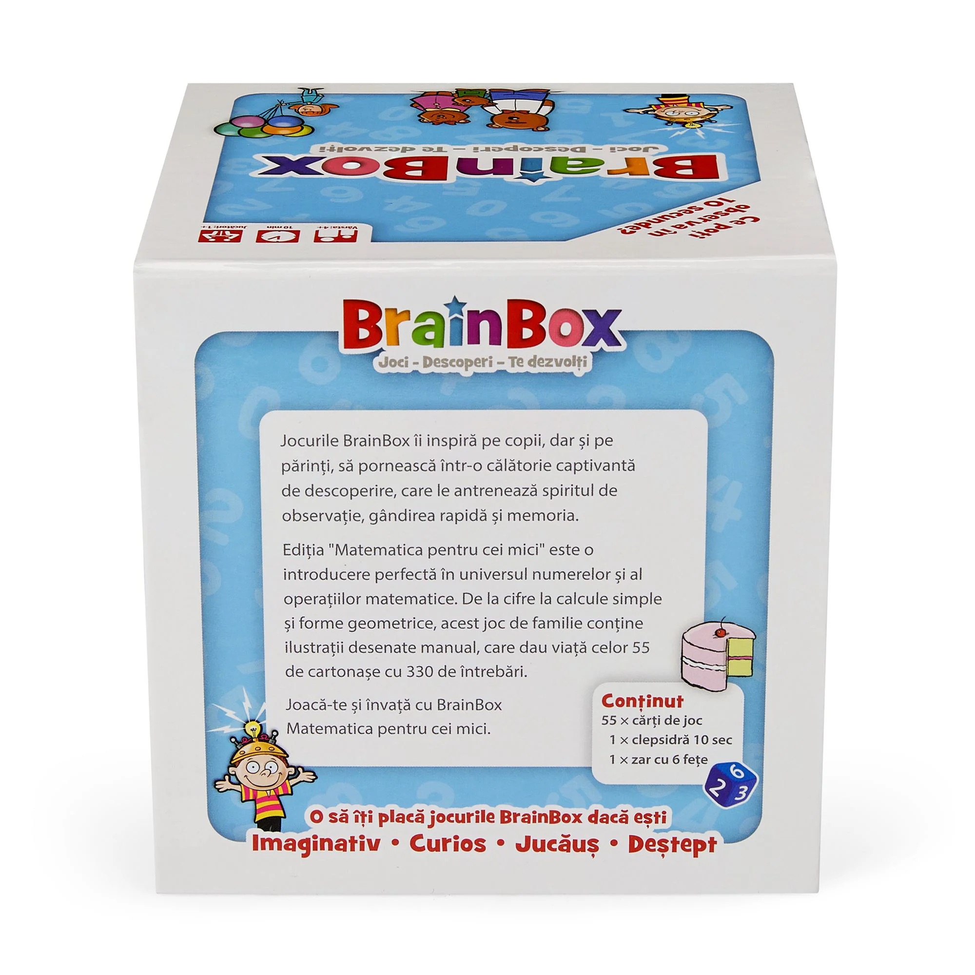 Joc educativ BrainBox Matematica pentru cei mici