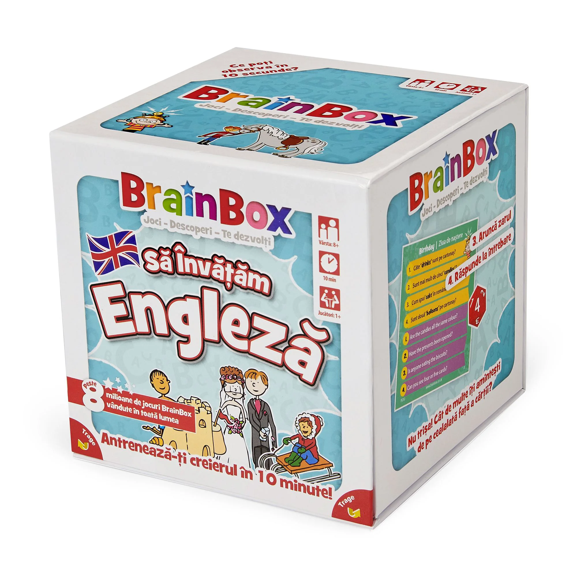 Joc educativ BrainBox Sa invatam engleza