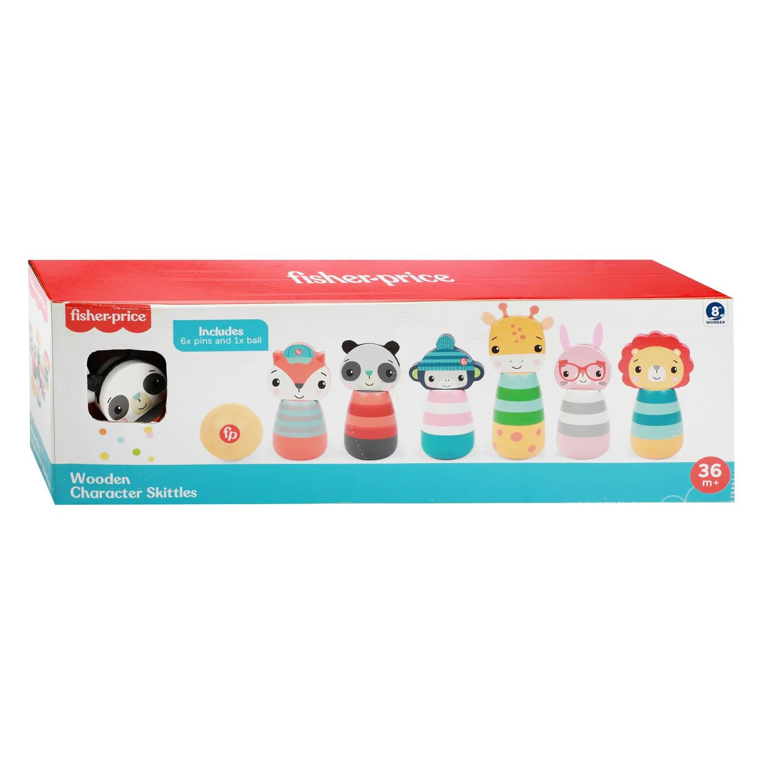 Set de joaca din lemn Fisher-Price Animale