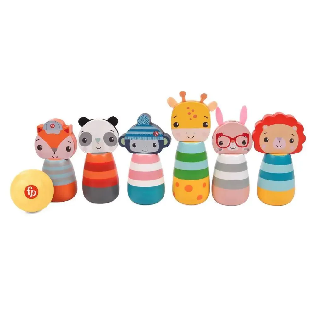 Set de joaca din lemn Fisher-Price Animale