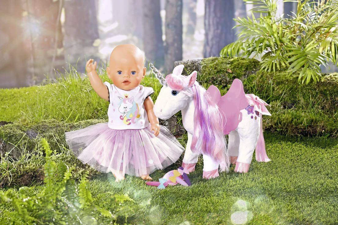 Jucarie interactiva Baby Born Unicorn