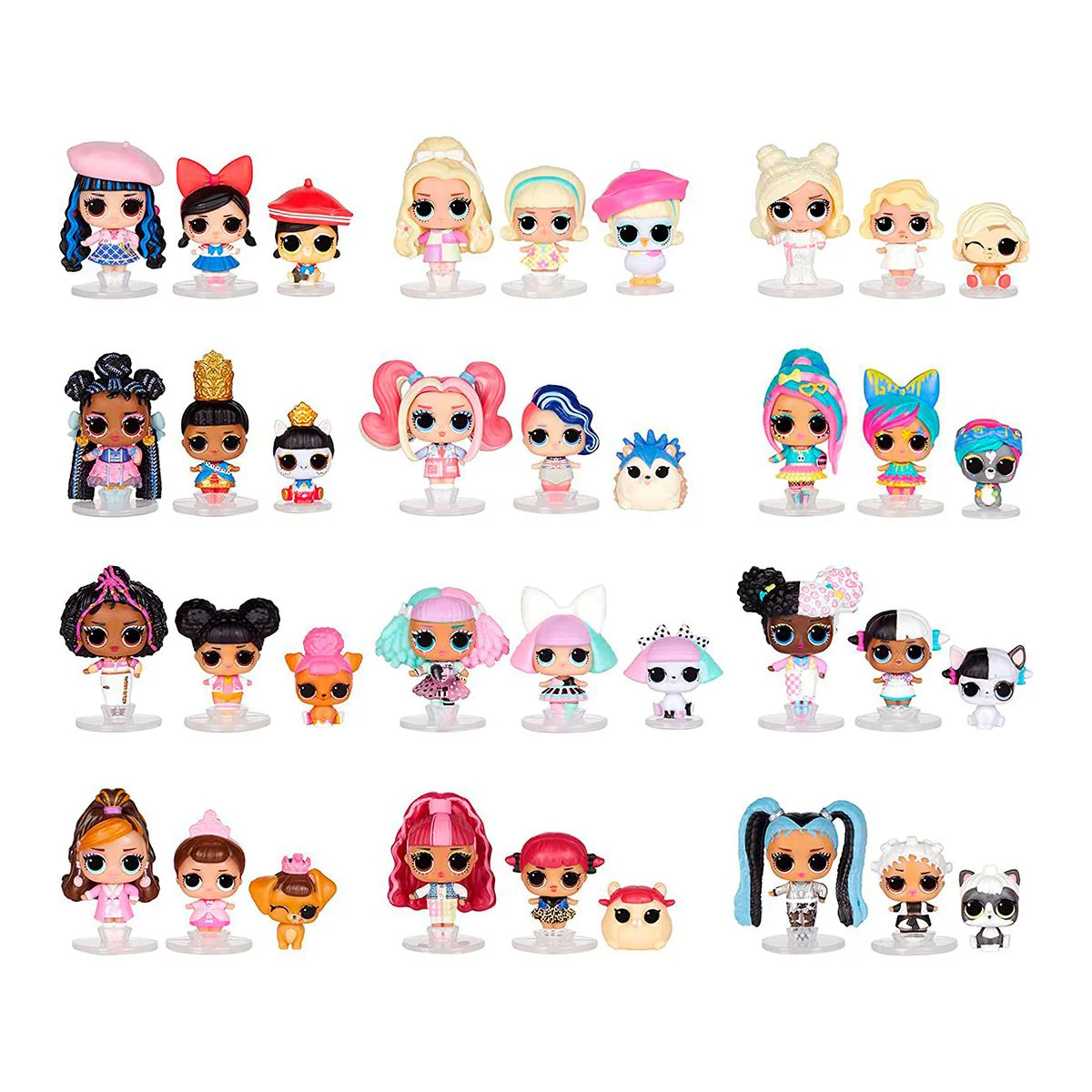 Set cu 3 papusi L.O.L. Surprise! Mini Family Shops S3 foto