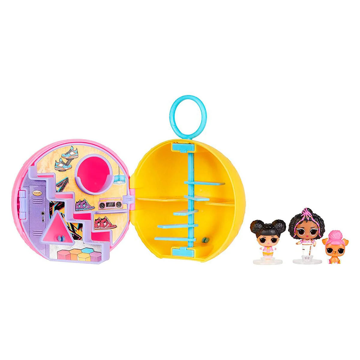 Set cu 3 papusi L.O.L. Surprise! Mini Family Shops S3 foto