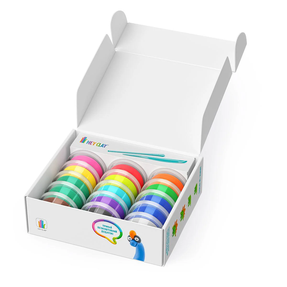 Set cu pasta modelatoare Lipaka Dinozauri foto