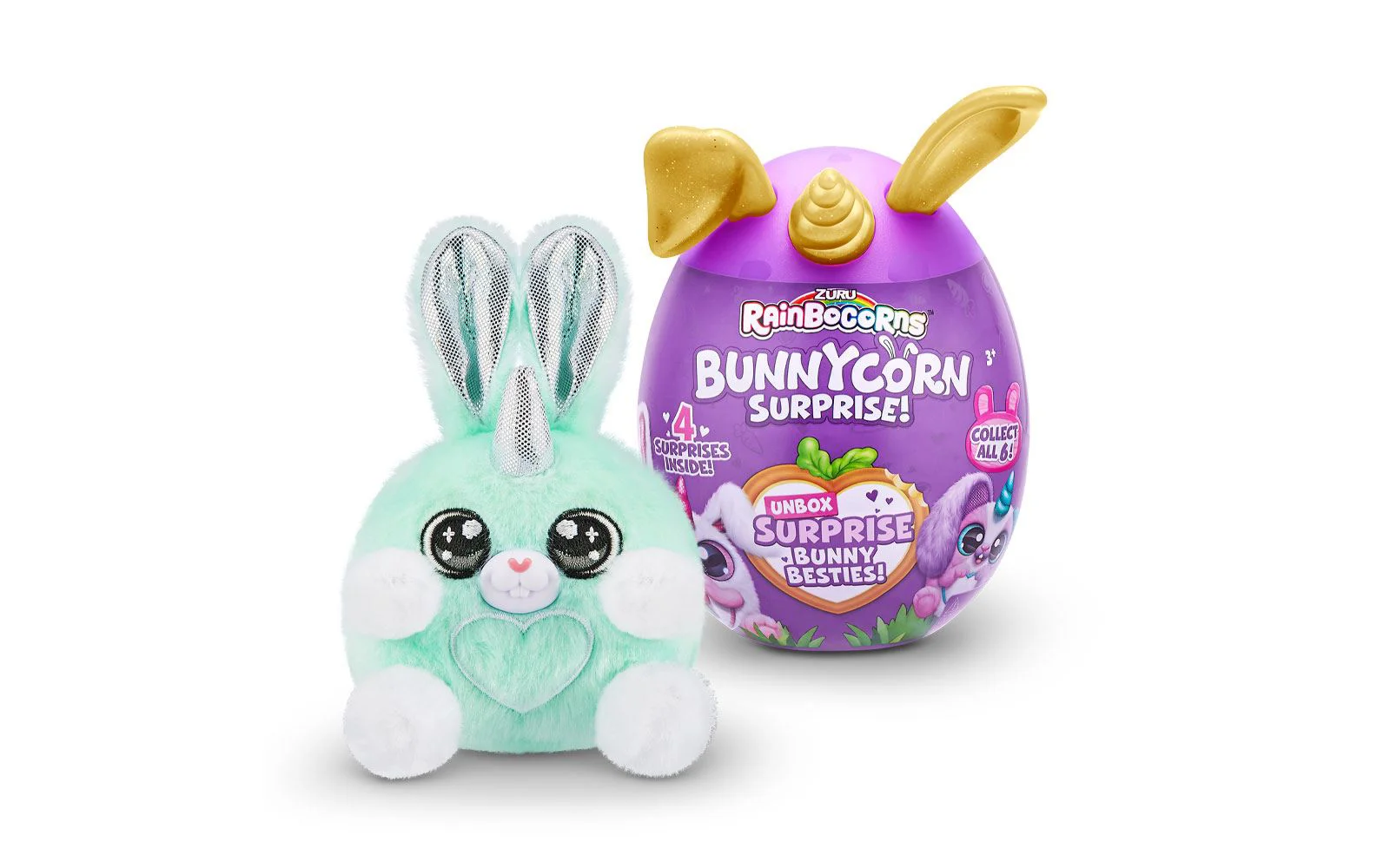 Jucarie de plus surpriza Rainbocorns Bunnycorn