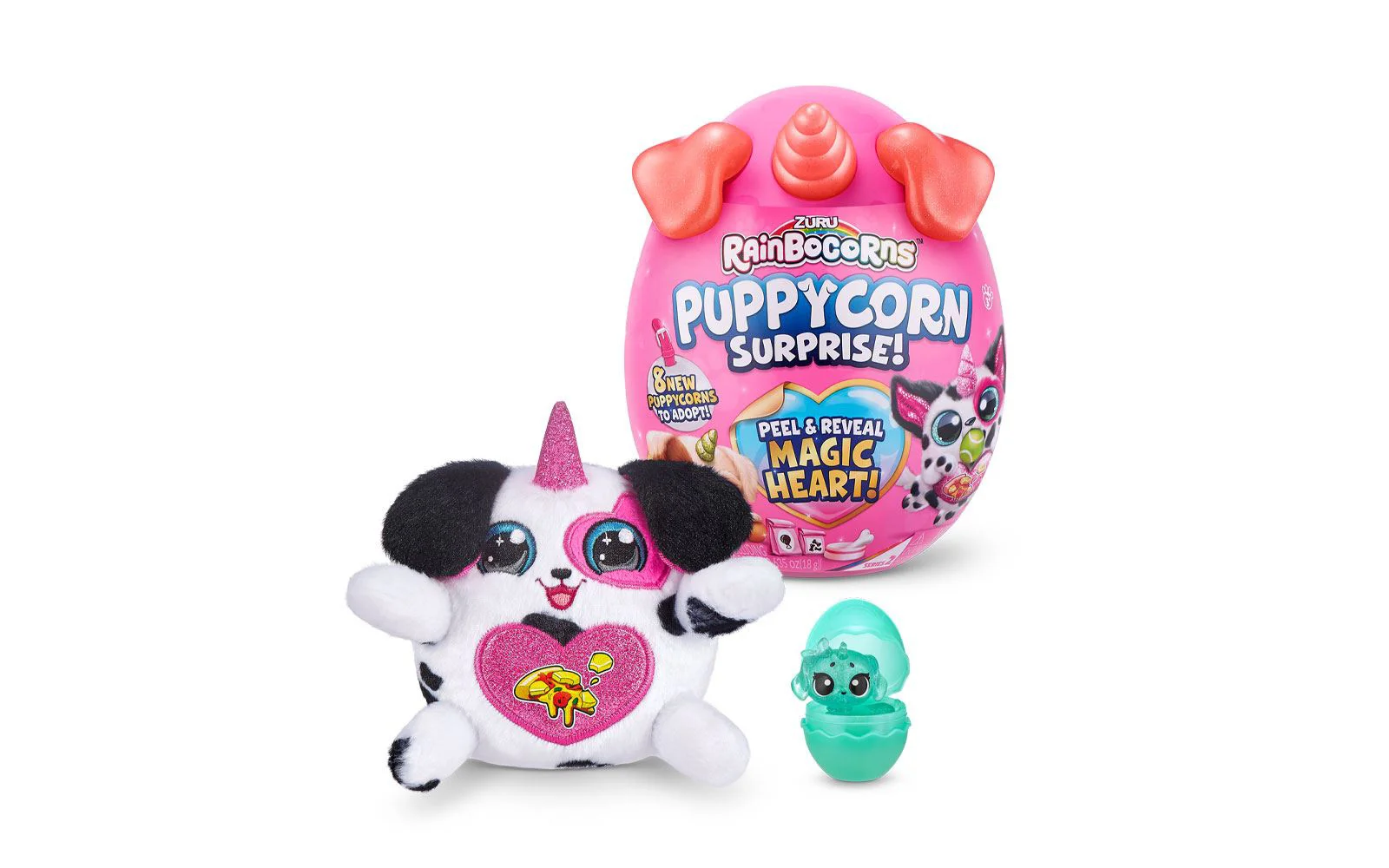 Jucarie de plus surpriza Rainbocorn Puppycorn S4