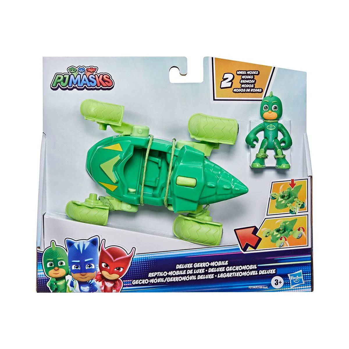 Машина PJ MASKS Gekko Mobile Deluxe с фигуркой