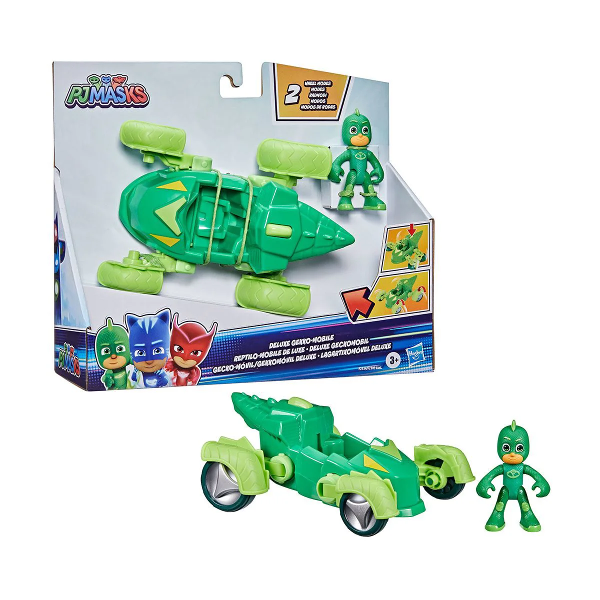 Машина PJ MASKS Gekko Mobile Deluxe с фигуркой