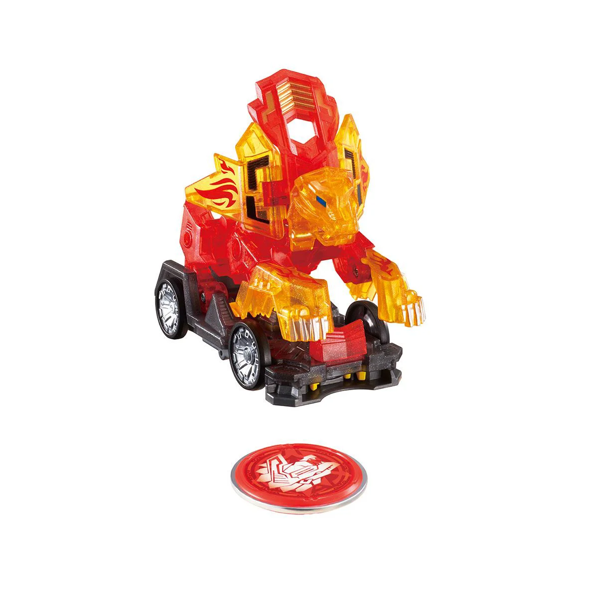 Set masina-transformer Screechers Wild! S4 L3 Wildfire Lion