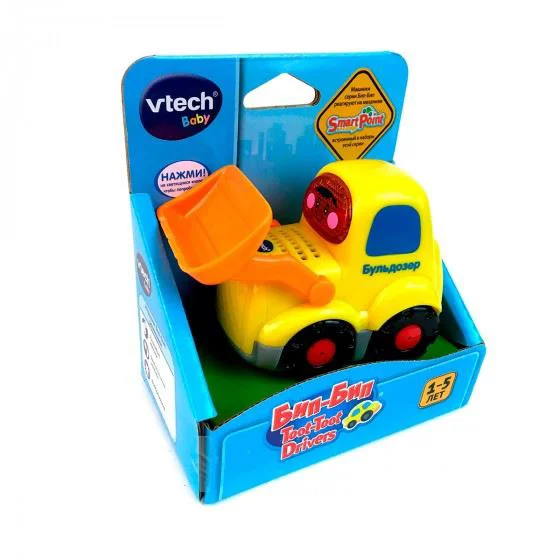 Интерактивная игрушка VTech Бульдозер со звуками