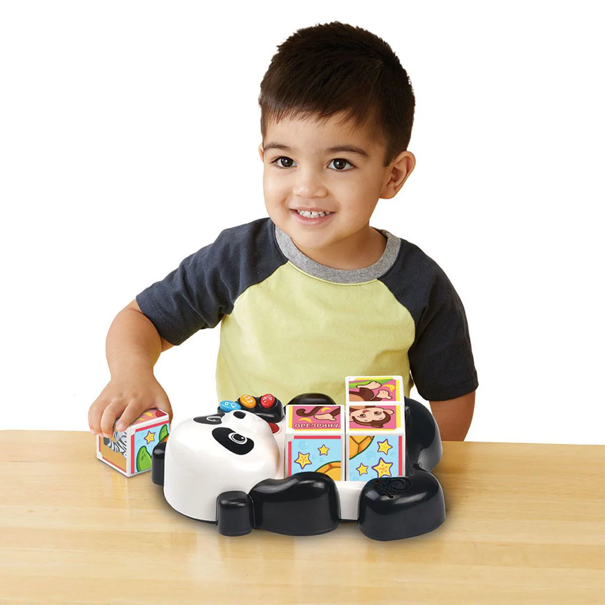 Jucarie educativa puzzle VTech Panda si prieteni