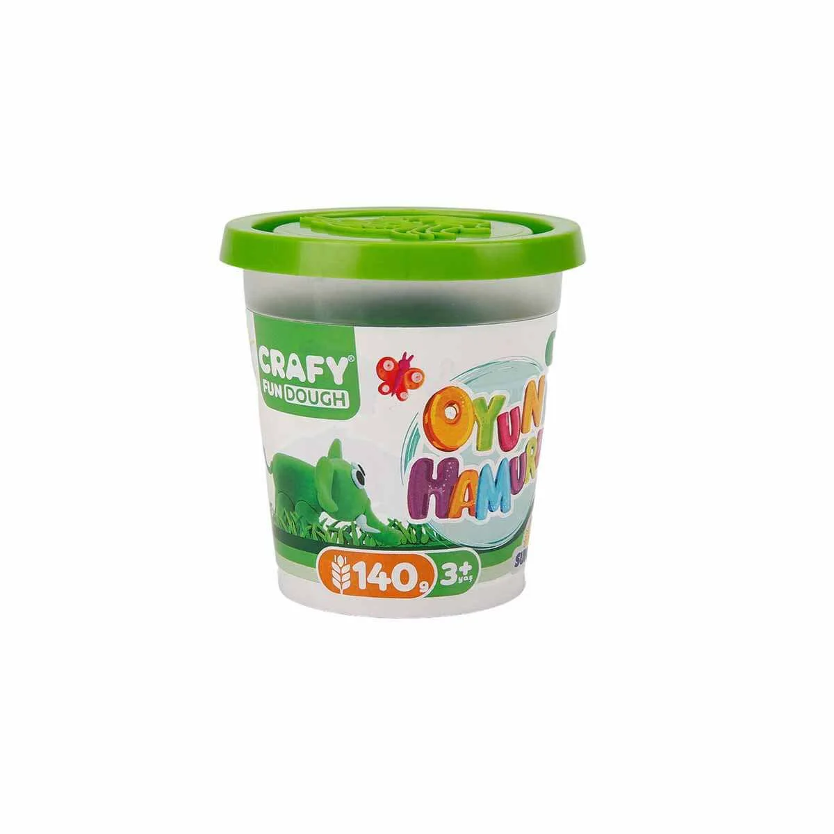 Set pasta de modelat Crafy Dough, 4 buc.