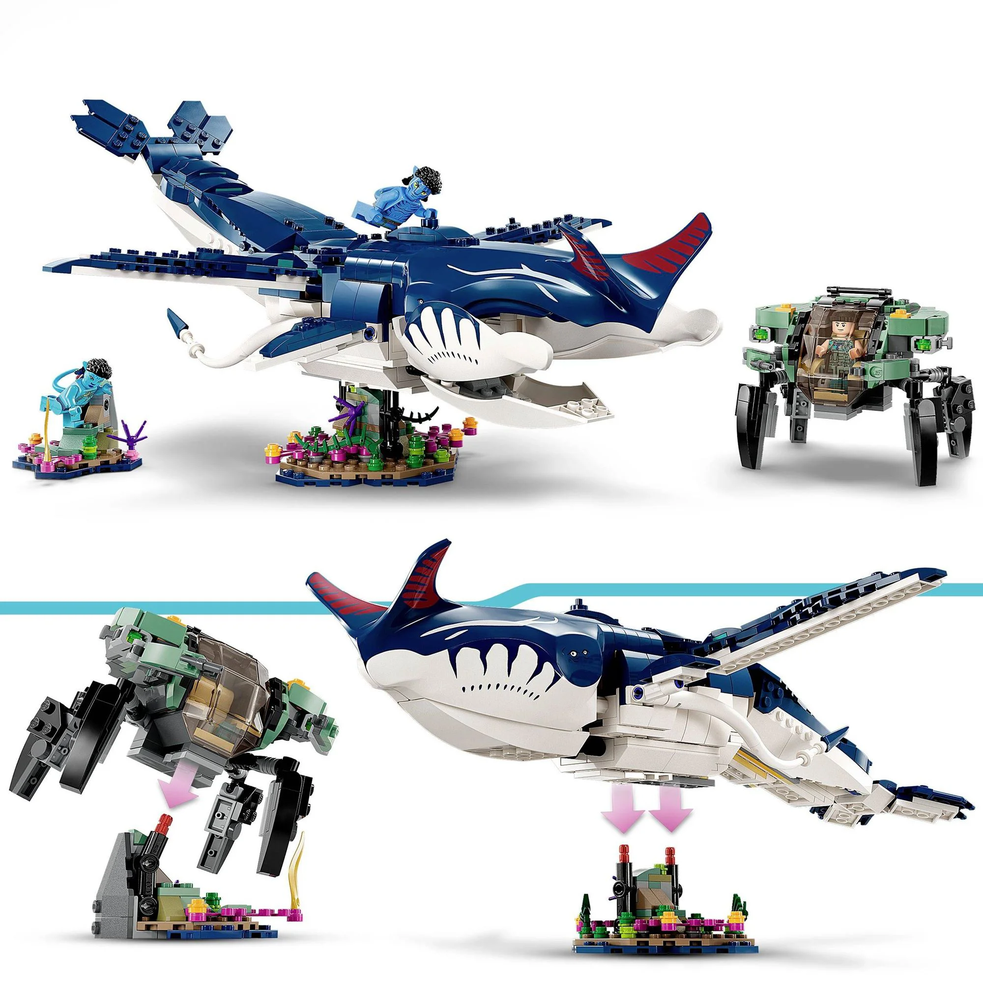 LEGO Avatar Payakan the Tulkun & Crabsuit foto