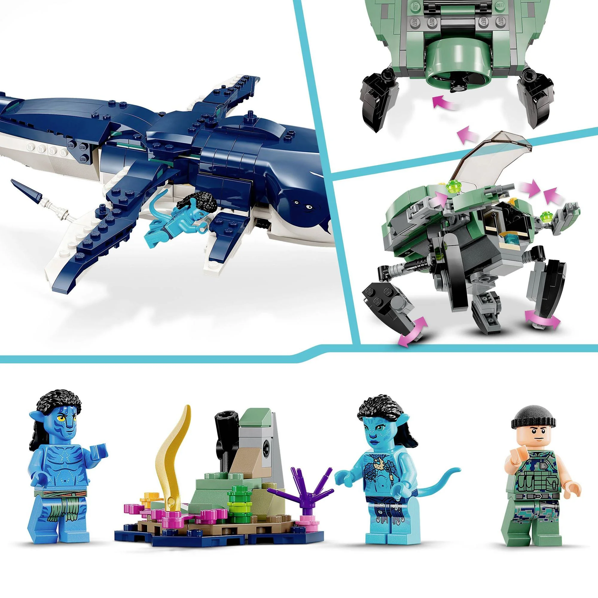 LEGO Avatar Payakan the Tulkun & Crabsuit foto