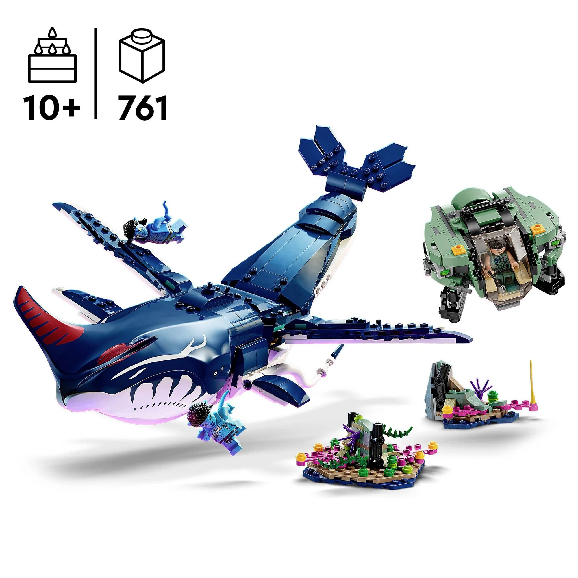LEGO Avatar Payakan the Tulkun & Crabsuit foto