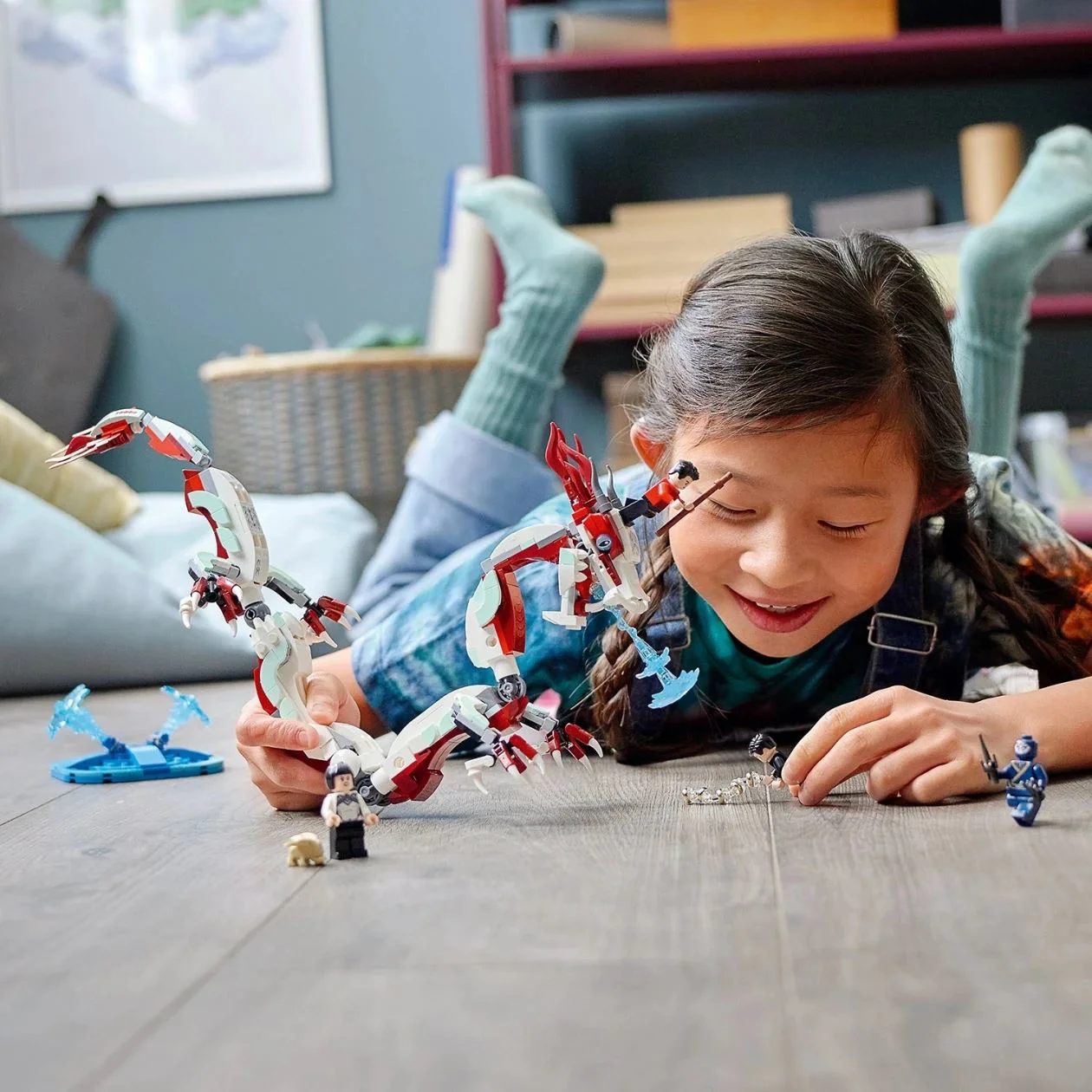 LEGO Super Heroes Battle at the Ancient Village foto
