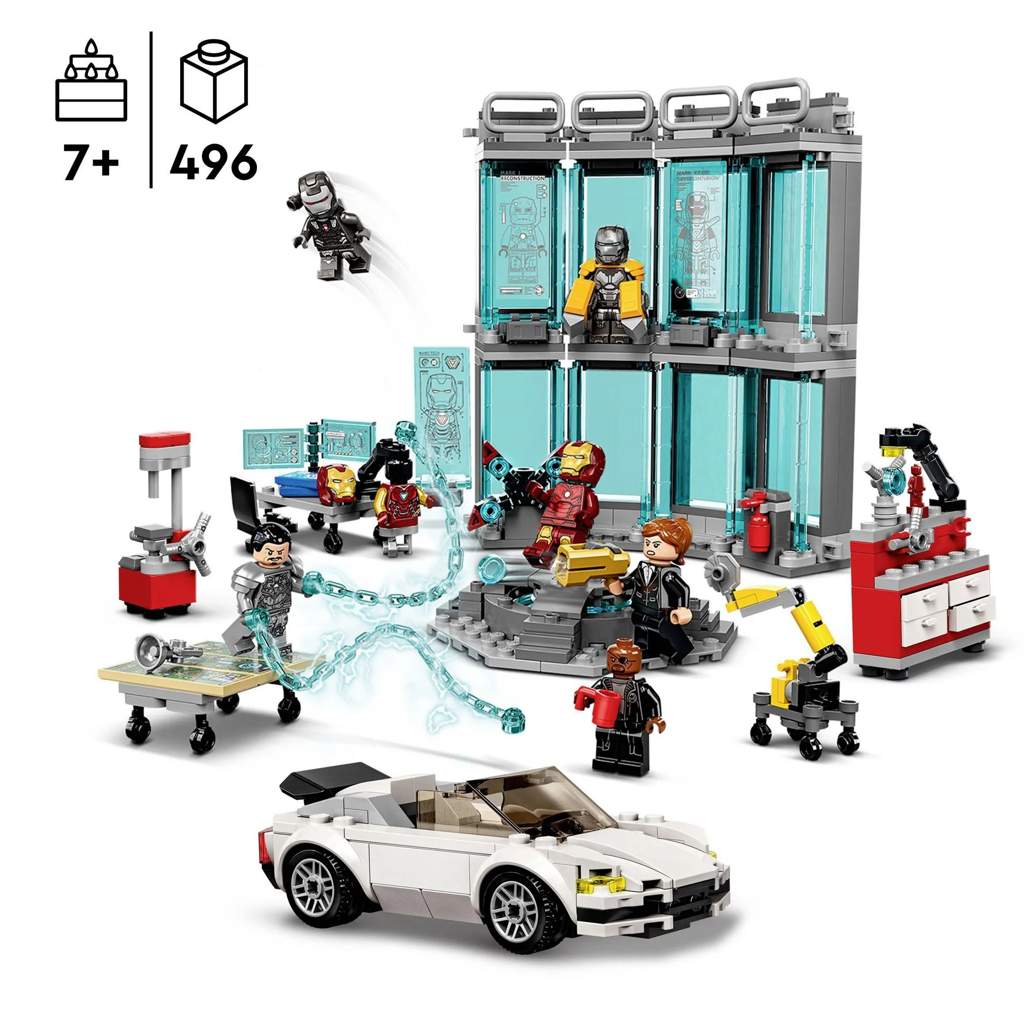 LEGO Marvel Super Heroes Iron Man Armory foto