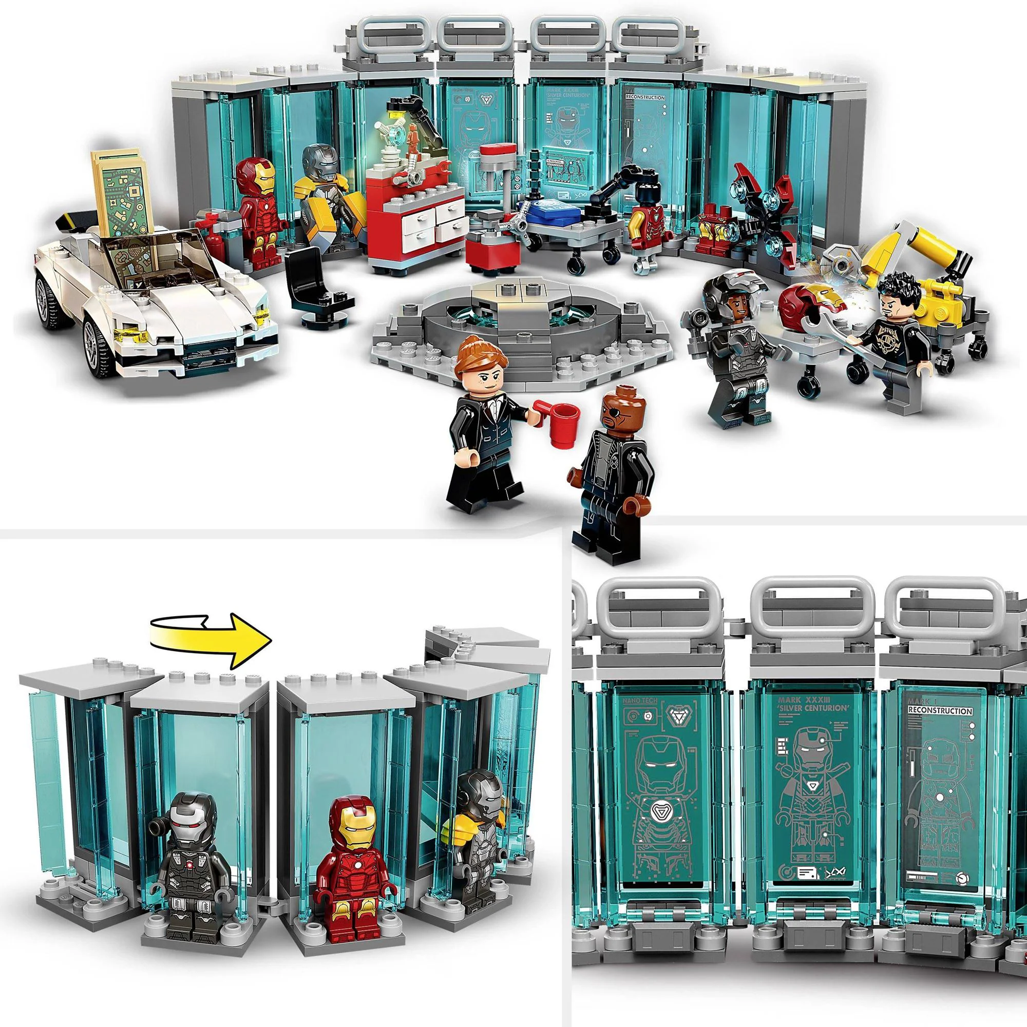 LEGO Marvel Super Heroes Iron Man Armory foto