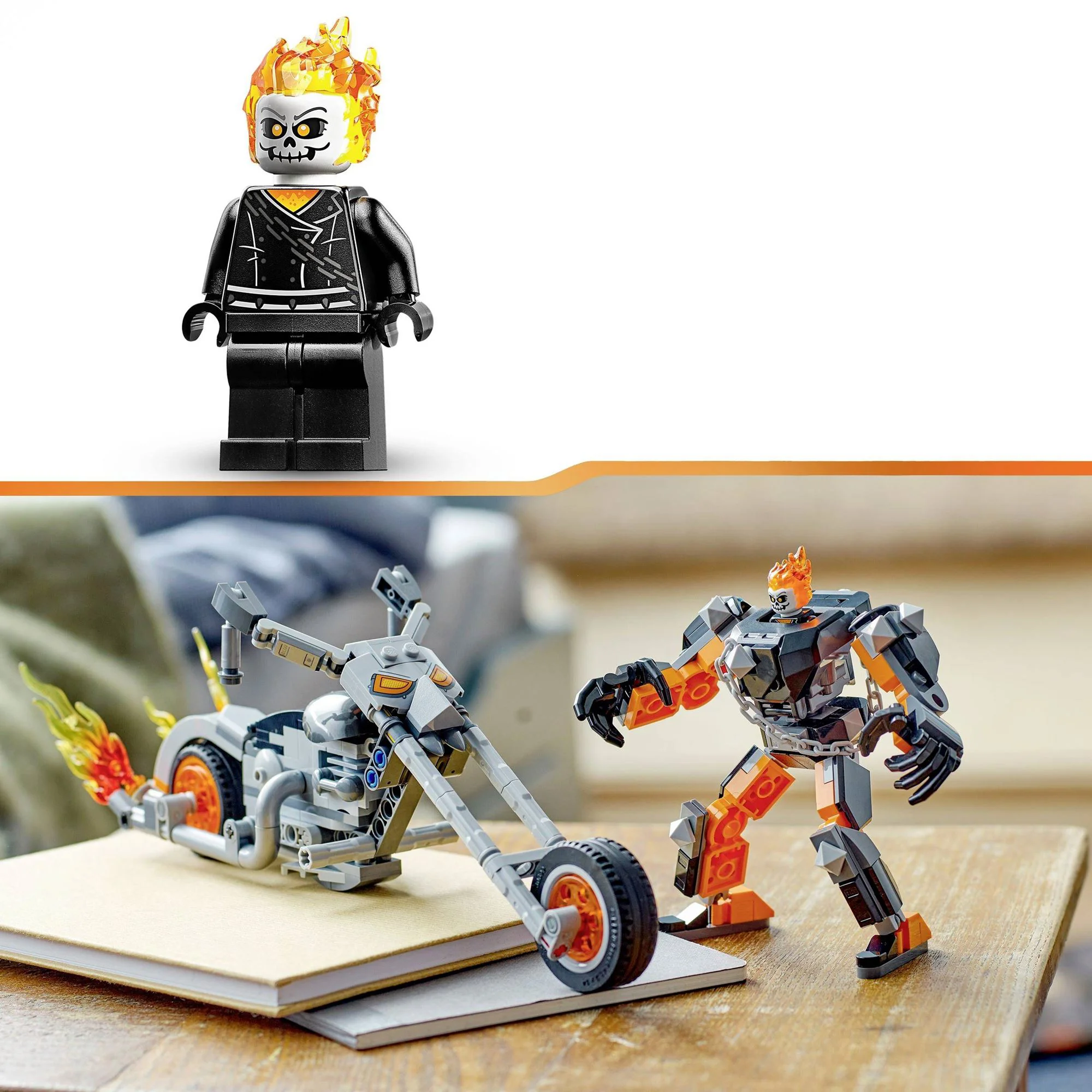 LEGO Marvel Ghost Rider Mech & Bike foto