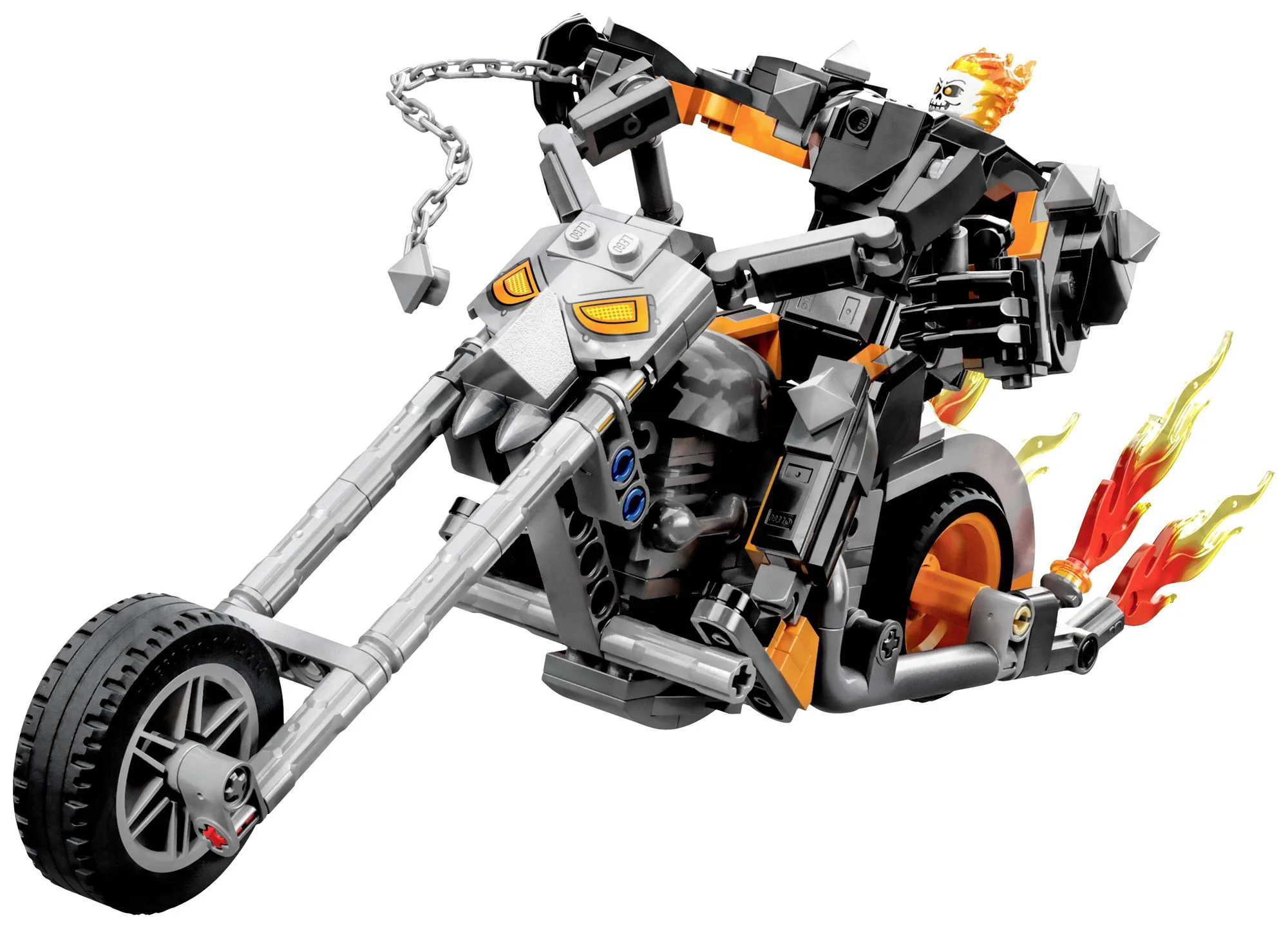 LEGO Marvel Ghost Rider Mech & Bike foto