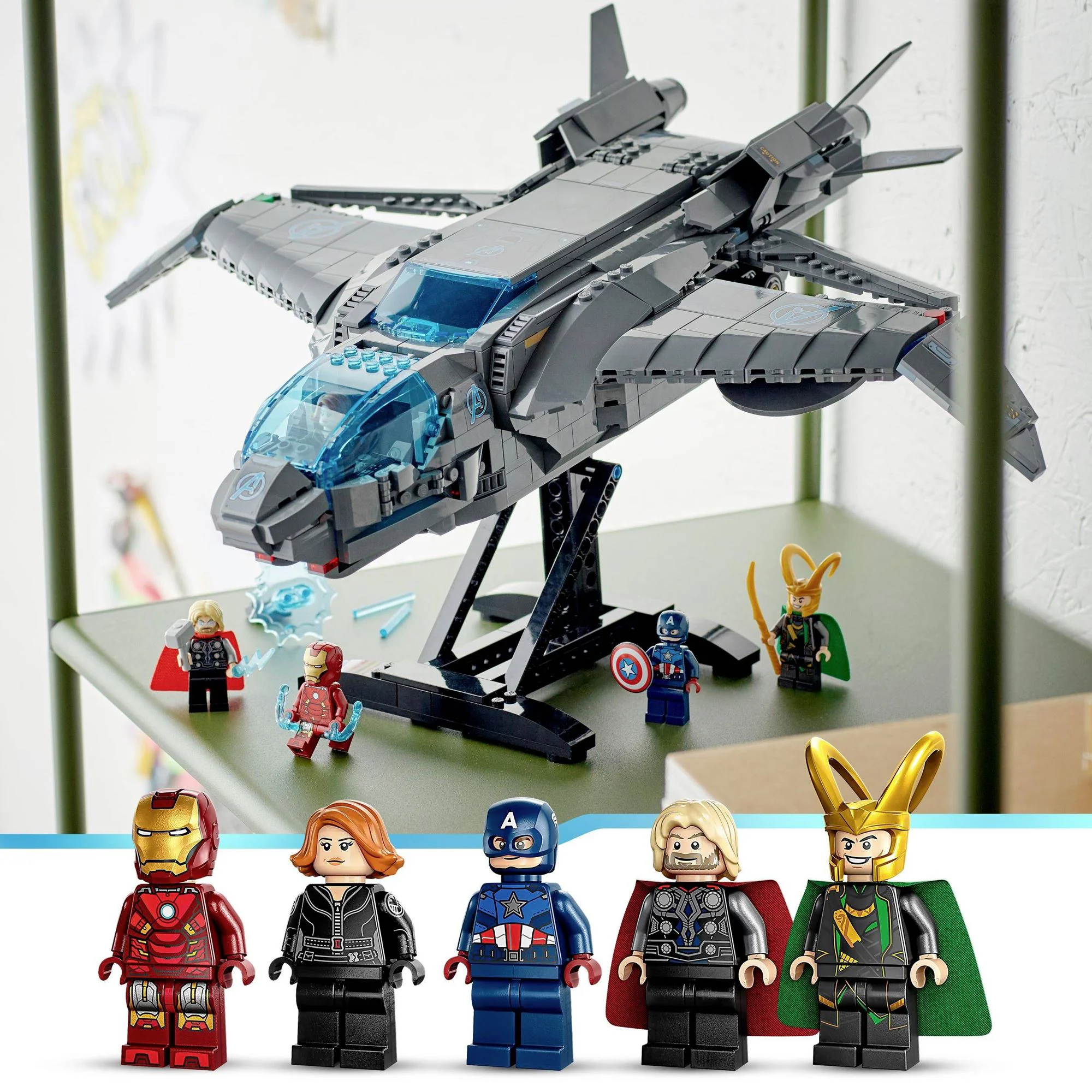 LEGO Marvel The Avengers Quinjet foto