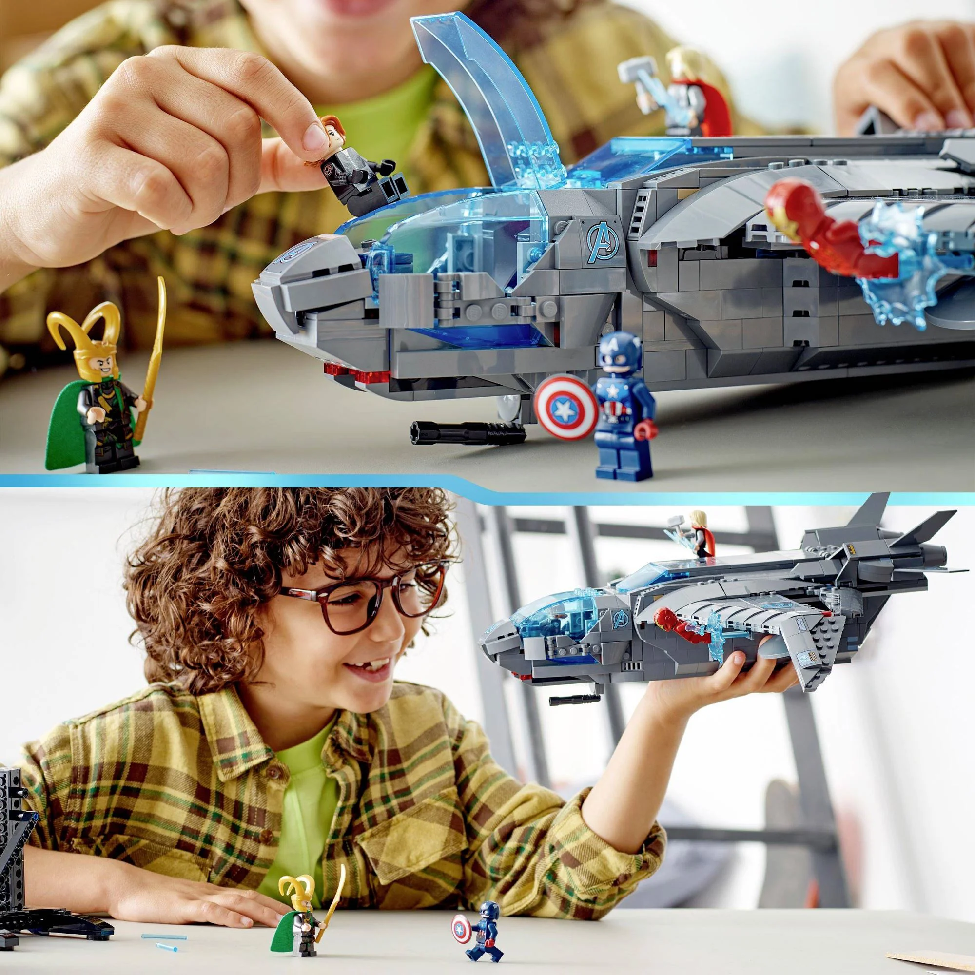 LEGO Marvel The Avengers Quinjet foto