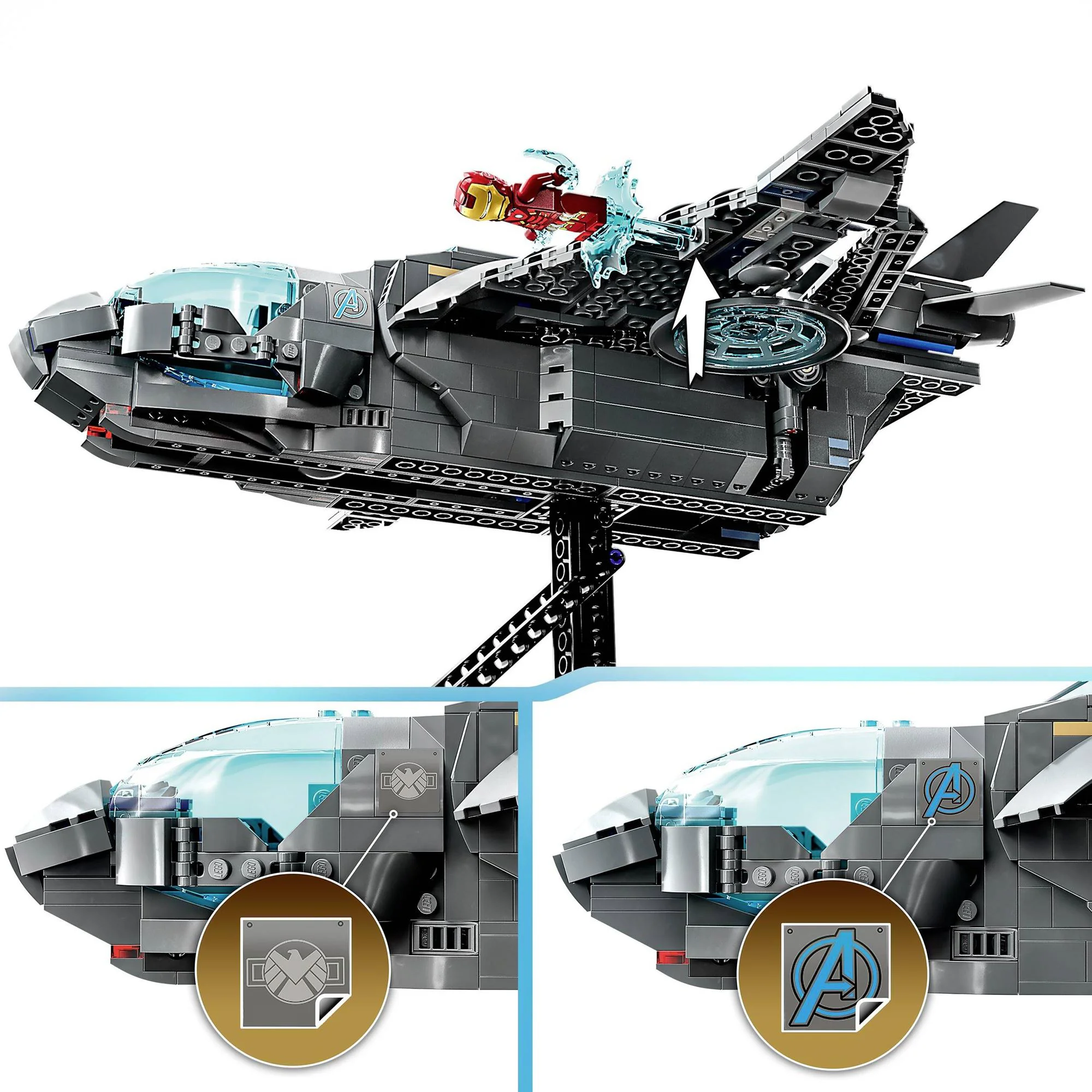 LEGO Marvel The Avengers Quinjet foto