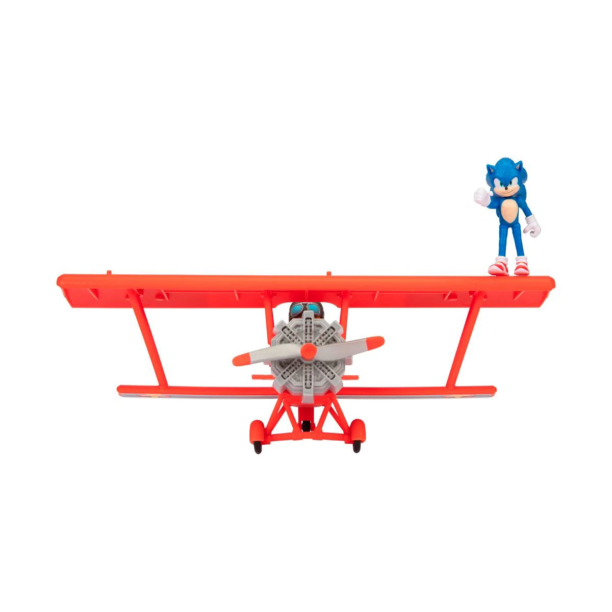 Set de joaca Sonic the Hedgehog Biplan cu 2 figurine foto