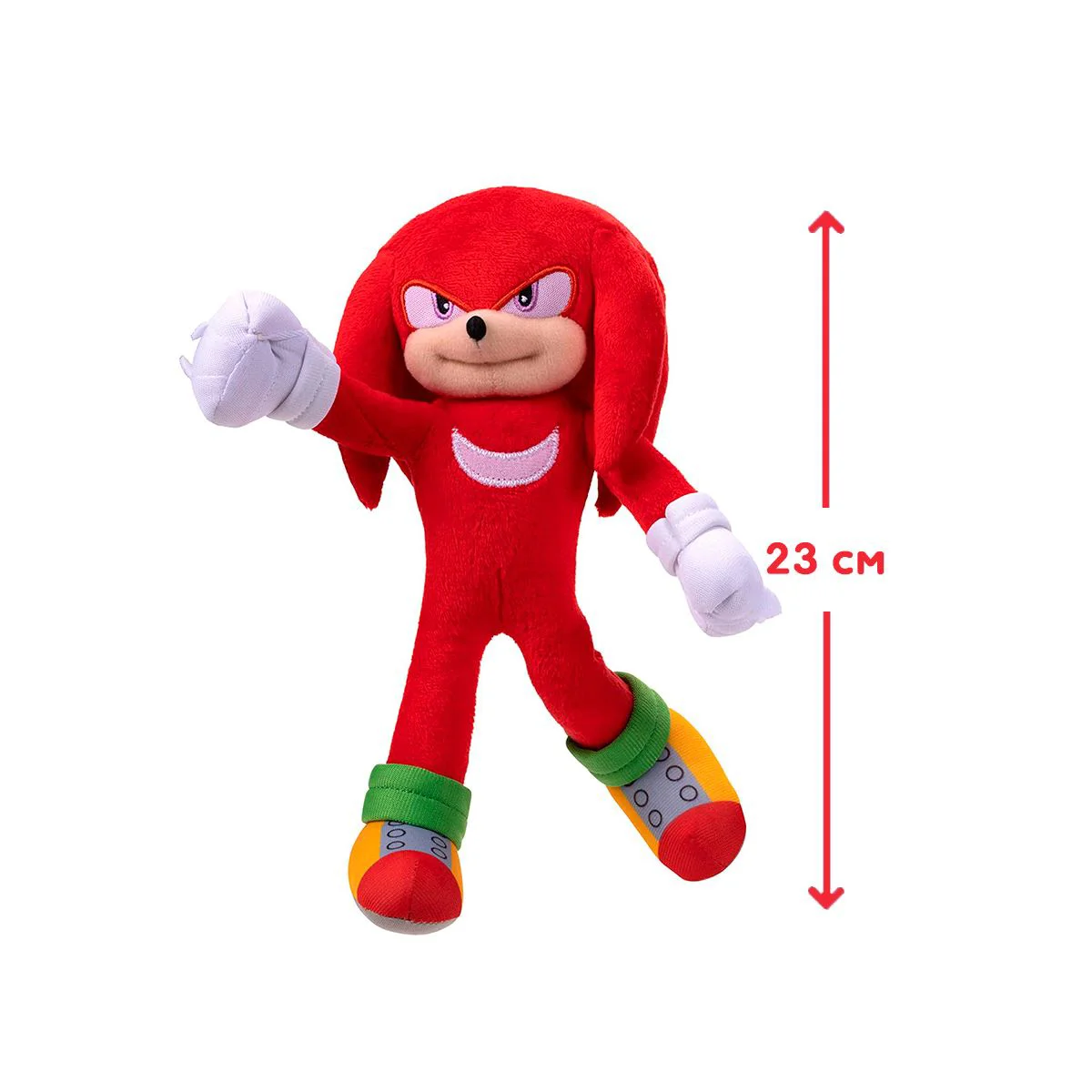 Мягкая игрушка Sonic The Hedgehog Наклз, 23 см